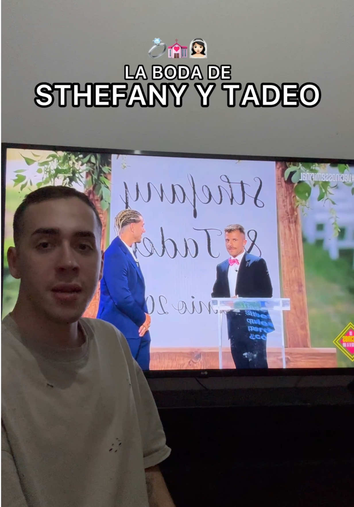 A post by @jorgecyrus on TikTok caption: LA BODA DE STHEFANY Y TADEO 💍👰🏻💒
