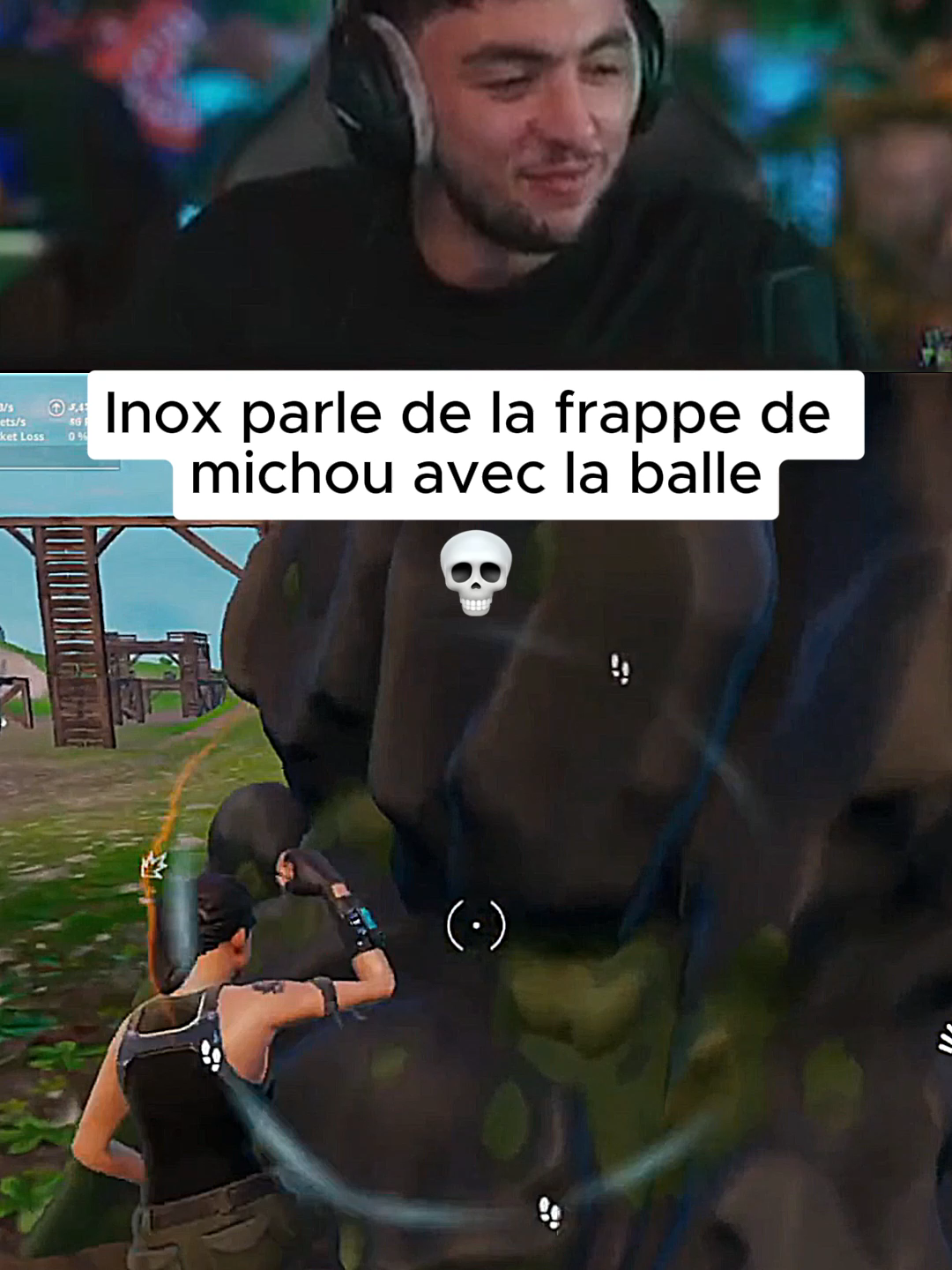 A post by @monkeydinox on TikTok caption: ptdrr c'était abusé #inox #inoxtag #GamingonTikTok #michou #derniersurvivant