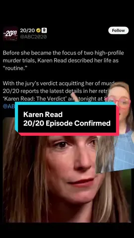 A post by @goojiepooj on TikTok caption: 6/18 Karen Read 20/20 episode confirmed #karenread #johnokeefe #massachusetts  