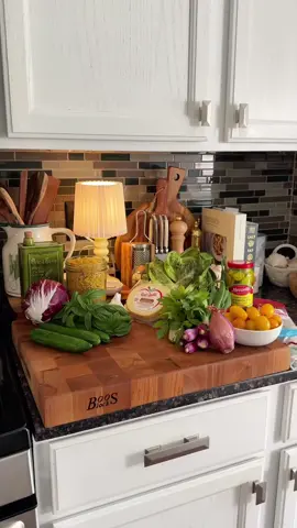 A post by @kristenfaith_eats on TikTok caption: One BIG Italian Chopped Salad (Portillos Style)  #choppedsalad #italianchoppedsalad #saladrecipe #EasyRecipe #summerrecipe #yum #fyp 