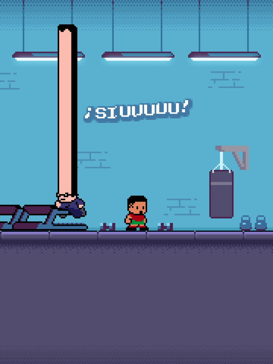 A post by @dave.xp on TikTok caption: SIUUU! 😄🗣 audio de @SoyChrisRG  #drfrentoza #pixelart #siuuu