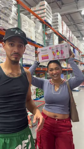 A post by @ashley_annel on TikTok caption: Went to @Costco Wholesale and found the @Bloom Nutrition energy drinks Variety pack !! I’m so happy lol 😅  . . #bloompartner #costco #variety #drinks #costcofinds #energy #funny #couples #puertorican 
