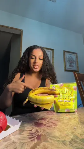 A post by @leiahwithdacamry on TikTok caption: eating beautifullll fruit pastries with @Fruit Riot is such a good combo 😮‍💨🤏🏼 like a sour and sweet mix 🤌🏼 #fruitriotpartner 