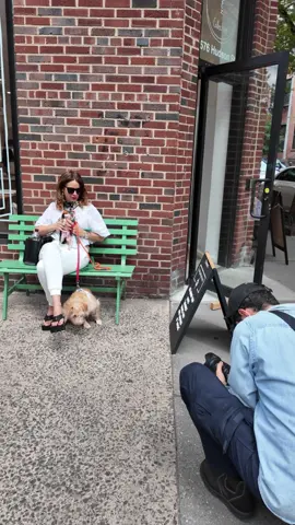A post by @thedogist on TikTok caption: Who wouldn’t like Sage and Whisper? #thisdogwillchangeyourlife #dogs #nyc 