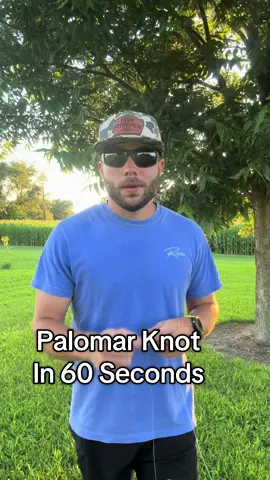 A post by @kody._kennedy on TikTok caption: Palomar Knot, Strong, Simple, and Quick to Tie! #fishing #fishinglife #fishingtips #fishingknot #fishingline 