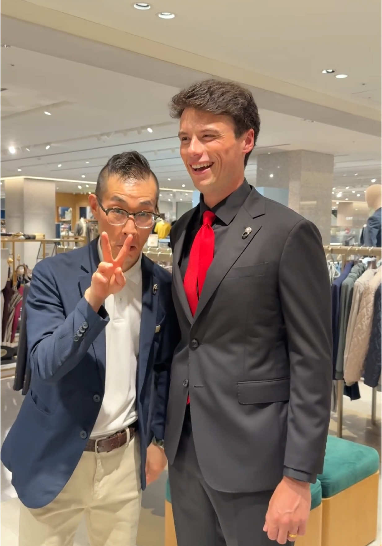 A post by @jacob___v on TikTok caption: I need Mr Lee to make all of my clothing now hahaha 