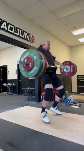 A post by @californiastrength on TikTok caption: 165/363 Power Clean + Split Jerk 