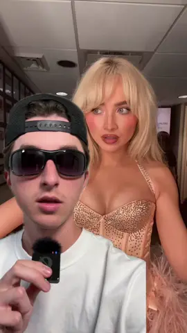 A post by @newstok101 on TikTok caption: Sabrina Carpenter is going viral because of this… #sabrinacarpenter 
