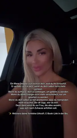 A post by @deeanaofficial on TikTok caption: Aktiviere dekne göttliche Weiblichkeit und ziehe alles magnetisch an ✨❤️ DIVINE FEMININE EBOOK in der Bio ❤️ #wieverliebensichmänner #liebeskummmer #liebe #liebessprüche #liebeszitate #göttlicheweiblichkeit #weiblichkeit #divinefeminine #feminineenergy #feminineenergie #glowup #healing #trennung #trennungsschmerz #heilung 