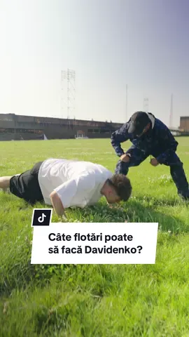 A post by @beachplease on TikTok caption: @Florin_Ragalie l-a pus la flotări pe Davidenko în fața Alexiei Ale! 💪🏼 @davidenko @alexiaa_aleee #beachplease #showbiz #letsgochamp 