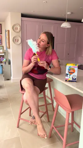 A post by @thiscolourfulnest on TikTok caption: Kids causing all the chaos and mess!! Love a good clean up!! 🧼  (Ad over on IG) @Joy Of Clean @B&M Stores  #cleantok #clean #cleaningtiktok #cleaninghacks #dusting #cleanup #home #myhome #cleanwithme #cleaningmotivation #familylife #familyhome #fyp
