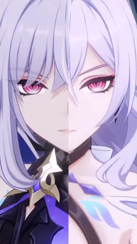 A post by @genshinimpact_en on TikTok caption: Blades cross and clash, as the world vanishes into silence. Invite Skirk to your team: https://hoyo.link/ZEuaZLtmg #GenshinImpact5ꓸ7 #Skirk #FightLikeSkirk #GenshinImpact