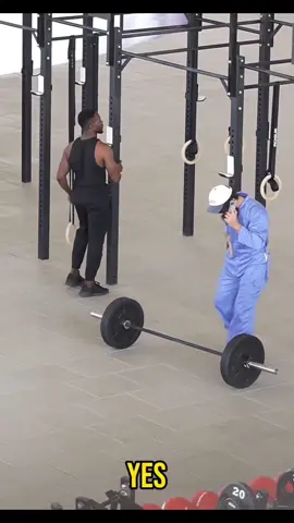A post by @anatolyprank on TikTok caption: i just have passion  #anatoly #gym #prank 