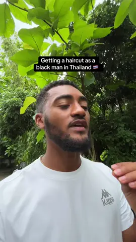 A post by @jaykaizen on TikTok caption: Getting a haircut as a black man in Thailand 🇹🇭 