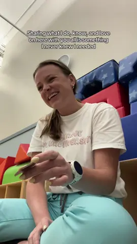A post by @peds_slp on TikTok caption: Forever grateful for this community and all that has come with posting on social media. You guys have helped me become a better therapist, rediscover myself, and find true joy in life. It still blows my mind every time someone recognizes me in person, but is also the biggest reminder of how much goes on behind the screen. #slp  #speechtherapy #speechtherapist #parentingtips #toddler #milestones #toddlermom 