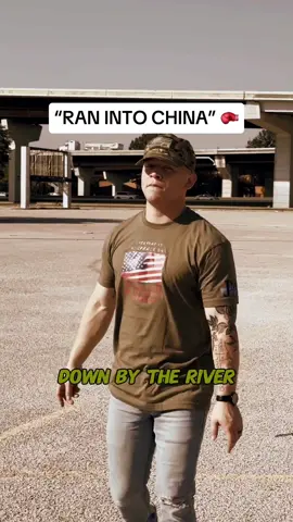 A post by @jonathanmichaelfleming on TikTok caption: “Every day is Independence Day if you live in the right country” - my shirt 🤠 Shirts ordered before 6/22 will arrive before July 4 🇺🇸 Song Name: Down by the River Album: Cadences Volume 2 . . 🎧💿 All the cadences are available to listen to via hard copy CDs and are out on your favorite music service. You can find a Iink to all of the above on my profiIe. 👕 The shirt/hat I’m wearing and other merch are also available using the same Iink. #jonathanmichaelfleming #military #downbytherivercadence #militarycadence