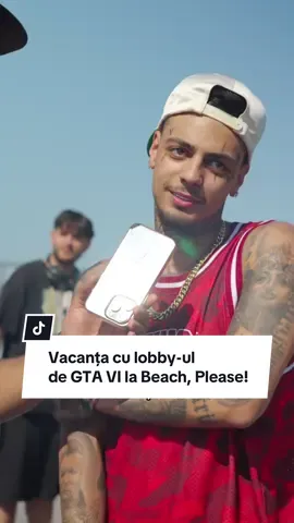A post by @beachplease on TikTok caption: Vacanta cu lobby-ul de GTA VI la Beach, Please! 💚 @Florin_Ragalie @ItsBetoBih @Johny Romano @Andreas Costa @danystuu @RobyNET @CEDY2003v3 @Bunea Roberto 23 