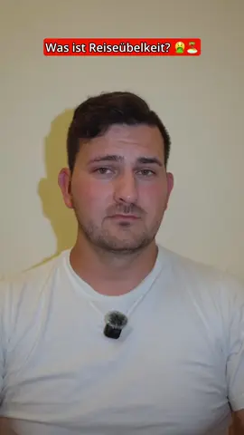 A post by @robmedc on TikTok caption: Was sind so eure Tipps gegen Reiseübelkeit? 👀 #rettungsdienst #travel #humor #medizin