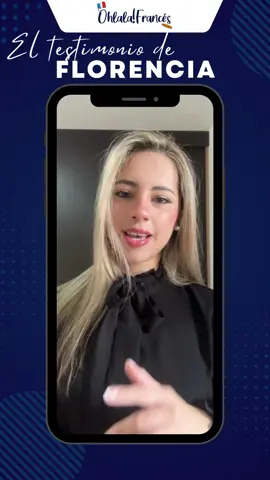 A post by @ohlalafrances on TikTok caption: Hoy quiero presentarte a Florencia. Viene de Argentina y decidió empezar a aprender francés conmigo gracias al curso para principiantes. 👉 Mira su historia, su progreso y lo que dice sobre su experiencia. Y tú, ¿vas a quedarte fuera? Las inscripciones para el Pack Master Francés están ABiERTAS hasta el 30/06. Ahora con 50% de descuento.