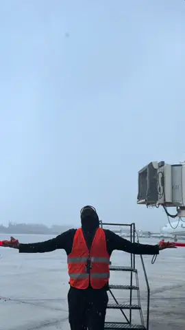 A post by @j.luis___ on TikTok caption: This is part of life working on the ramp ✈️