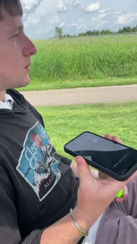 A post by @mulliganmaster on TikTok caption: Probably not happening today🤣 #golf #prank #prankcall #courserecord #fyp
