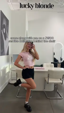 A post by @manesbymicah_ on TikTok caption: annnddd I would do it for $100 🥰 #hairstylist #salonowner #hairtok 