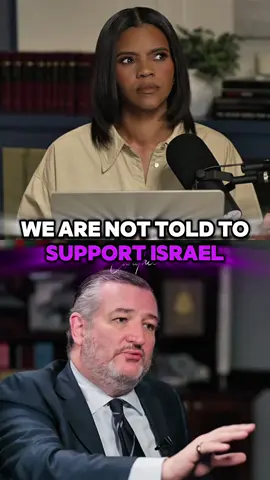A post by @candaceoshow on TikTok caption: The Bible doesn't command us to support Israel. #Candace 