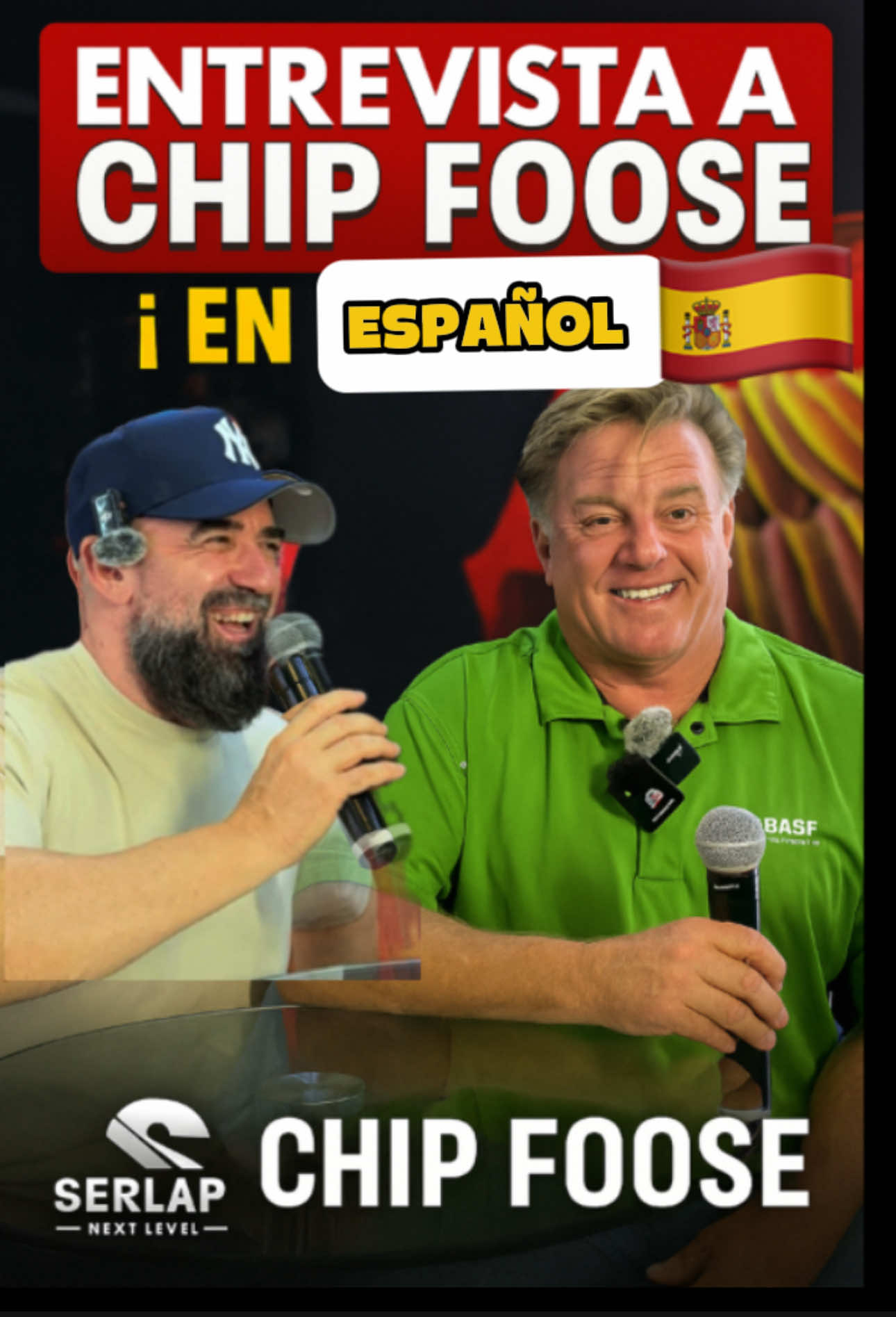 A post by @serlap_next_level on TikTok caption: 🎤 Le preguntamos a Chip Foose: ¿Qué consejo le daría a alguien que comienza en el mundo del repintado automotriz? 🎨🚗 Primera  entrevista a Chip Foose en español , Chip Foose diseñador y constructor de autos reconocido a nivel mundial por sus creaciones únicas y su participación en programas como Overhaulin’, tuvimos el honor de poderle hacer una serie de preguntas que nos respondió muy amablemente con unas respuestas para anotarlas en nuestro cuadernillo de apuntes . Esta entrevista exclusiva tuvo lugar en el stand de @glasurit.latam Glasurit durante Expo CESVI México 2025, el evento más importante de reparación, repintado y tecnología automotriz en Latinoamérica. 🔧✨ @cesvimexico  👉 No te pierdas este momento único con una leyenda del diseño automotriz. Serlap entrevista a Chip Foose en Expo Cesvi México 🇲🇽  #ExpoCESVI2025 #Glasurit #PinturaAutomotriz #Repintado  #Overhaulin #CarDesign  #mexico #sata #serlap_next_level #tallerautomotriz #bodypaint #cesvi #chapaypintura #worldskills #serlapnextlevel#chapaypintura #automotivepaint #carrepair #expocesvi  #glasuritpaint #tallerchapaypintura #refinisher #hojalateriaypintura #carpainting #mexico #glasurit #glasurit100line #tallerautomotriz #autopaint #enderezadoypintura #chipfoose 