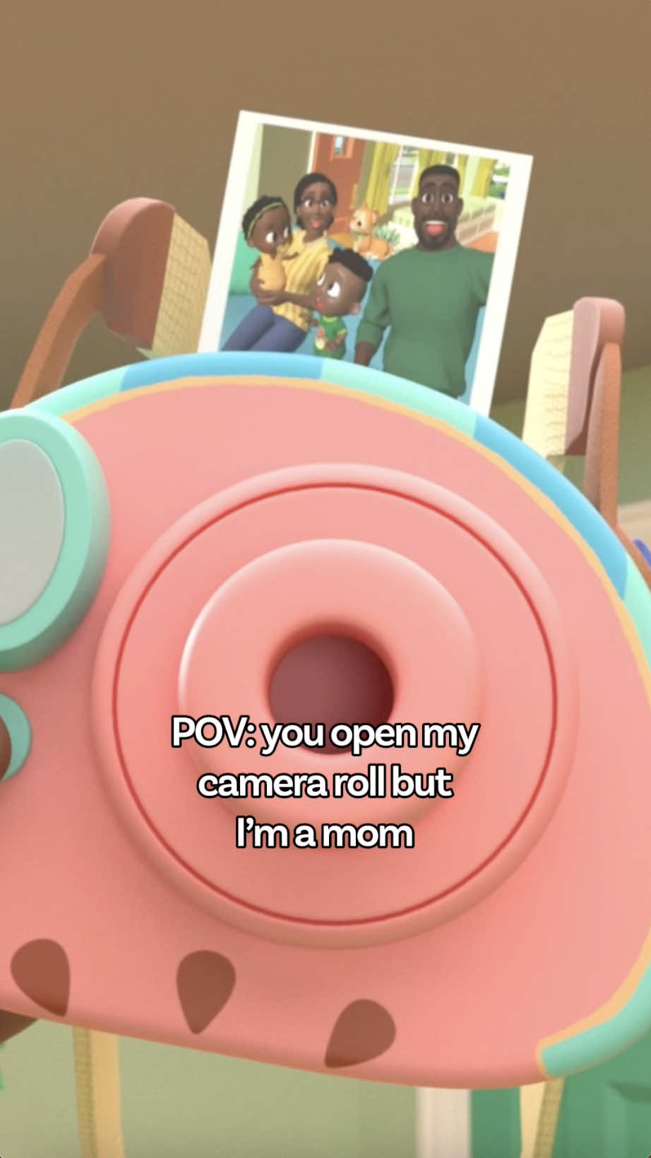 A post by @cocomelon on TikTok caption: And all 3000+ photos are necessary, we promise 🤣 #MomsOfTikTok #ParentHumor