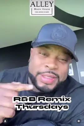 A post by @iamojthedj on TikTok caption: Tonight!!! At the Alley Music House. R&B Remix Thursdays Hosted by Pleasure P. 8pm-2am. Click the link in my bio for tickets. #ojthedj #thealleymusichouse #rnbremixthursdays #addison #dallastx #thingstodoindallas #pleasurep #dallastexas 