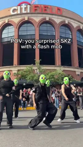 A post by @duolingo on TikTok caption: notice me 🥹👉👈 @Stray Kids #StrayKids #스트레이키즈 #duolingo