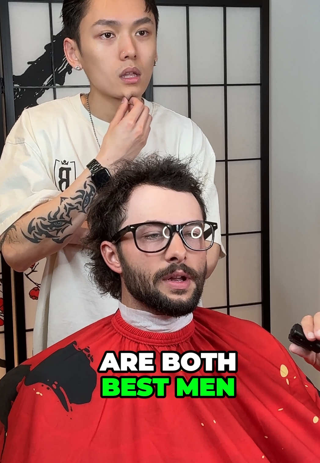 A post by @nguyensteadycutting on TikTok caption: Cool little transformation 🔥 we kept his mullet and added a taper on the sides to make it modern LINK IN BIO TO SET AN APPOINTMENT ‼️ _______________________________________ ##richmondvabarber##richmondva##vabarber##rvabarber##barber##fade##haircut##richmondbarber#nguyensteadycutting #transformation 