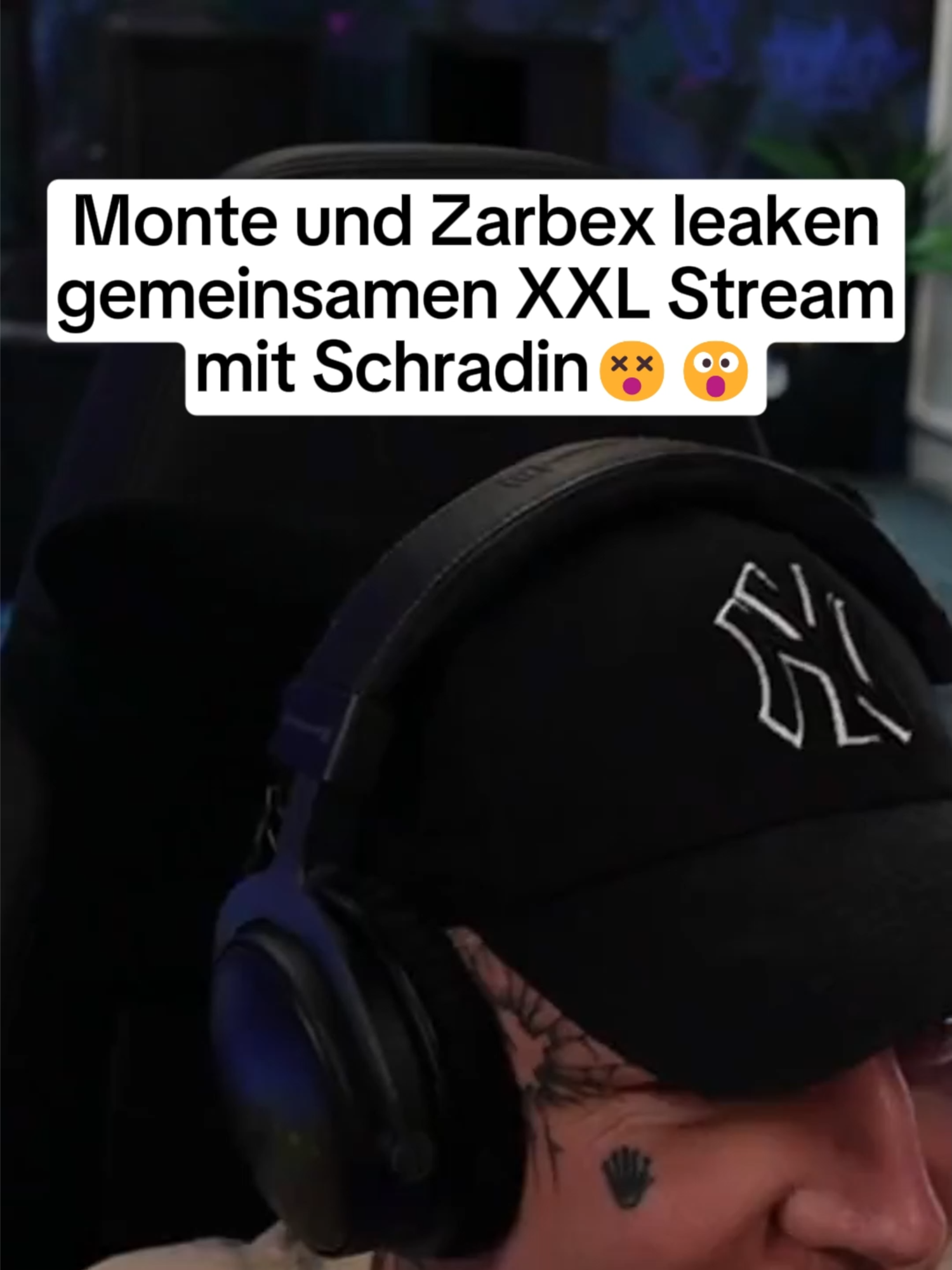 A post by @montanablackclips on TikTok caption: Monte und Zarbex leaken gemeinsamen XXL Stream mit Schradin😵😮 #monte #montanablack #montanablack88 #zarbex #schradin #stream #event #heidepark #special #leak #highlight #twitch