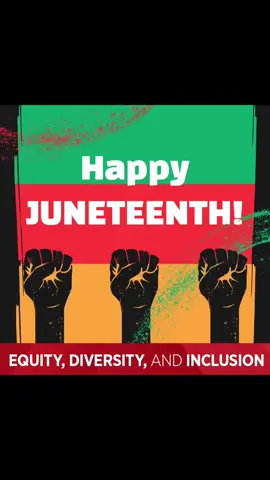 A post by @ruthlessitalian46 on TikTok caption: Happy Juneteenth! #juneteenth #1865 #onelove #love 