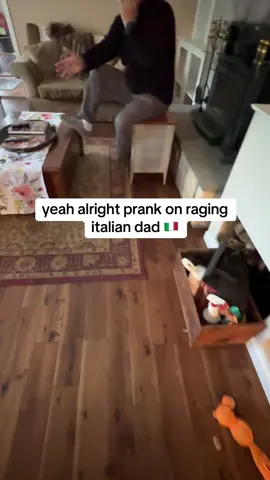 A post by @theragingitalian on TikTok caption: yeah alright pal 😂😭 #foryoupage #foryou #fyp #fypp #fy #viral #rage #funny #raging #italian #dad #fypage #theragingitalian #prank #fake #fakeaudio #fakebody #trending #trend #joke #yeah #alright #trendy 