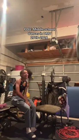 A post by @curlyhairniyahh on TikTok caption: Ifykyk. My lil ahh was always gettin thrown in the middle😭 