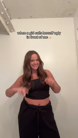 A post by @spencer.barbosa on TikTok caption: I will correct you & hype you up so fast!!!! #girls #confidence #selflove #bodyimage 