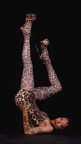 A post by @nyane on TikTok caption: WILD 🐾 Let’s dress me up 🐆 had to reshoot the start of the video so here it is again 🖤 What you think of this leopard look? 🐾  #foryoupage #fashion #letsdressmeup #leopardprint #animalprint 