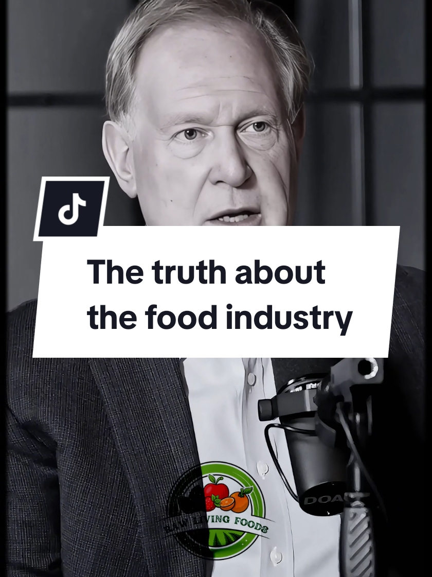 A post by @rawlivingfoods on TikTok caption: SCARY Facts About The Food Industry! 🤯 - #health #advice #healthtips #danger #sugar #natural #organic #raw #livingfood #fruit #vegetables #healthy #vegan #diet #fasting #herbs #vegetarian #mindblown #shocking #food #industry #danger 