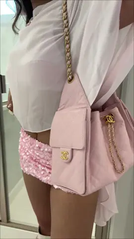A post by @ on TikTok caption: not over this outfit yet ⭐️💗#outfitinspo #sequin #sequinskirt #summeroutfitinspo #ibizaoutfits #vacationoutfits #girlygirl #girlyfashion @Edikted @Amazon 