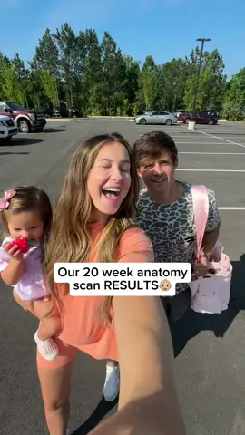 A post by @taylorrandsoph on TikTok caption: Come with us to our anatomy scan for baby girl🙏🏼 #taylorandsoph #pregnant #anatomyscan #20weekspregnant #baby #mom #dad #family #bigsister 