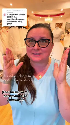 A post by @bridalinfluencerkasia on TikTok caption: Replying to @Tamara Harkins  Cheapest…? Don’t have those. Now least expensive - Hold my champagne 🥂 #bridal #bridetiktok #bridetok #weddingdress #bridalgown #weddinggown #bridaltok #weddingtok #weddingtiktok #bridalinfluencer #kasias  #weddingdressshopping #weddinggownsale #dresssale #kasiasbridal #dressforless #kasiasbridalchicago 