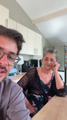 A post by @noholito on TikTok caption: Ma mère est amoureuse 