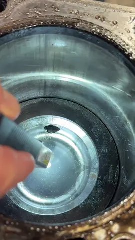A post by @davesautocenter on TikTok caption: Diesel Injection Failure can be Catastrophic. Use a good filter and my Secret Sauce #autoshop #enginebuilder #carrepair #autorepair 