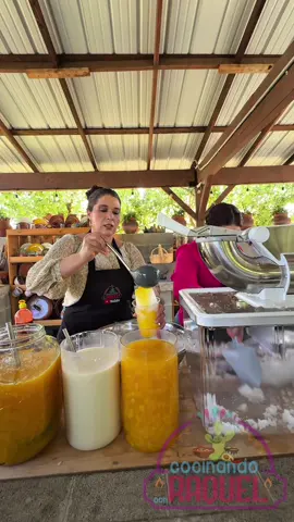 A post by @anaraquelhz on TikTok caption: Mieles para raspados para la reunión familiar!!🍧🥭🍍🥥! (video completo en mi canal de YouTube “Cocinando Con Raquel”)#parati #fyp #cocinandoconraquel 