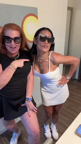 A post by @officialtaniabaron on TikTok caption: Sporty Spicy!!! 🌶️ @Kat Napolitano #fyp #spicegirls 