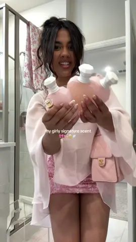 A post by @ on TikTok caption: I need a lifetime supply of this 😭🎀🌸#perfume #perfumes #kayali #kayaliperfume #girlyperfume #signaturescent #perfumereview #girlythings @Kayali 