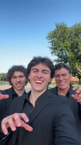 A post by @in_the_nic_of_time on TikTok caption: Grrr 🐯 @flex #dad #brother #trend #notviral 