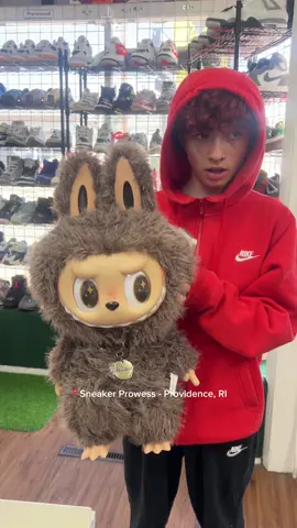 A post by @farrahandkaleb on TikTok caption: @Farrah Avilla @KC sneakers 🔥  #labubu #fyp #foryou #providenceri 