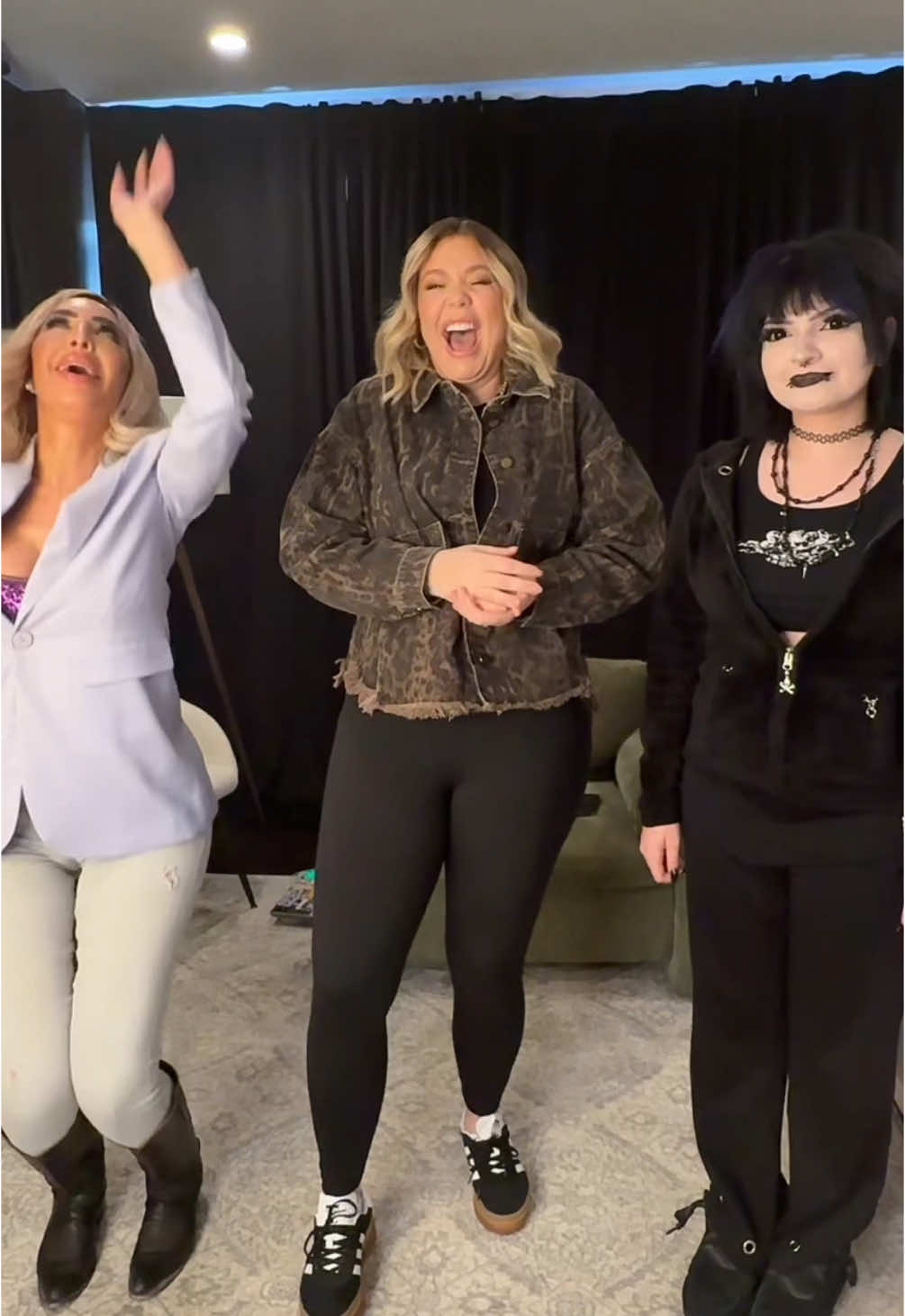 A post by @kaillowry on TikTok caption: new episode of #barelyfamous with @Farrah Abraham and @Sophia Abraham is out whenever you listen to podcasts! 🎙️ #teenmom #kaillowry